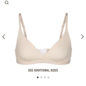 Skims fits everybody crossover bralette, size XL